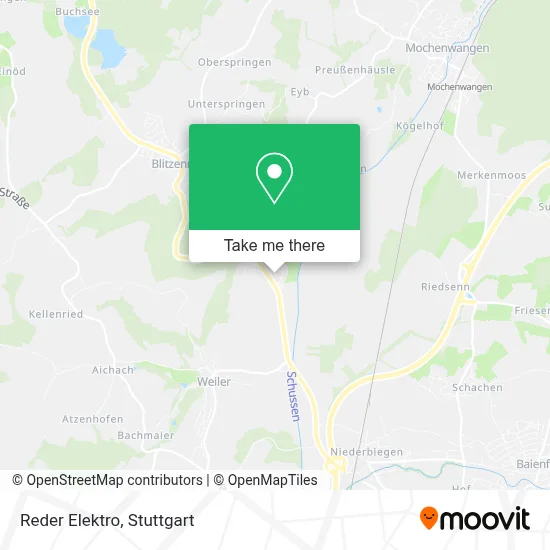 Reder Elektro map