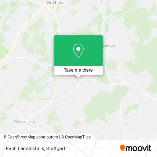 Bach Landtechnik map