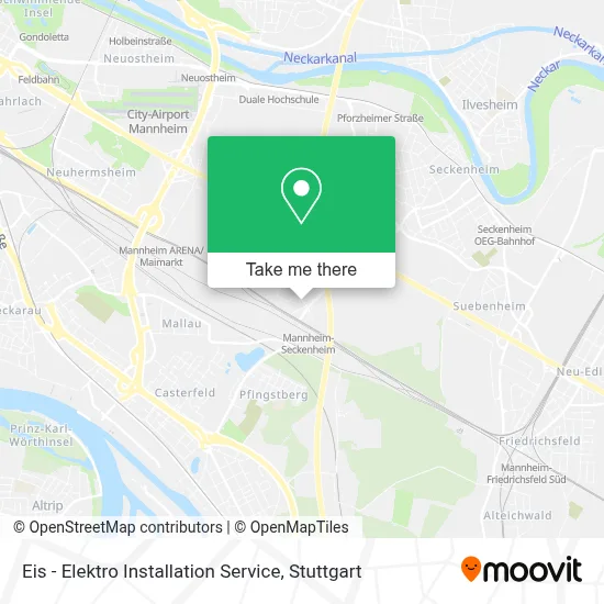 Eis - Elektro Installation Service map