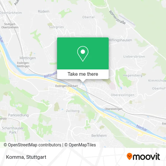 Komma map