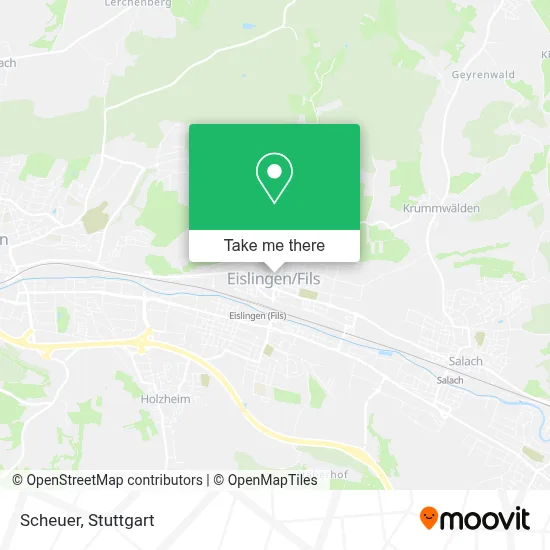Scheuer map