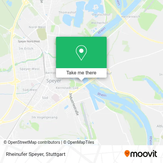 Rheinufer Speyer map