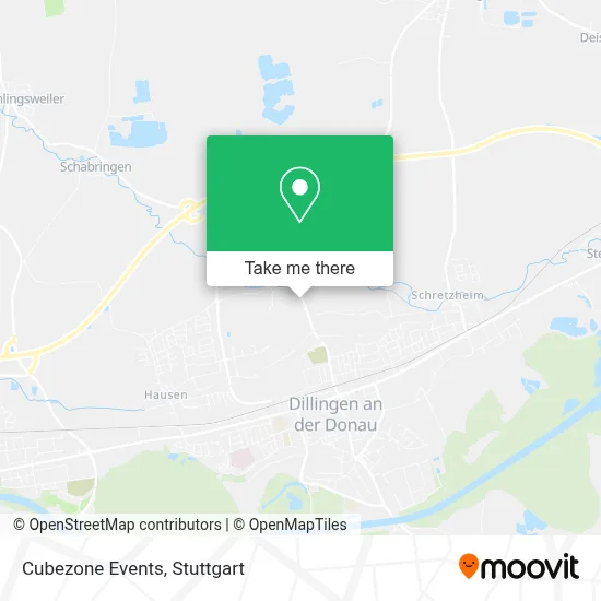 Cubezone Events map