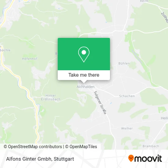 Alfons Ginter Gmbh map