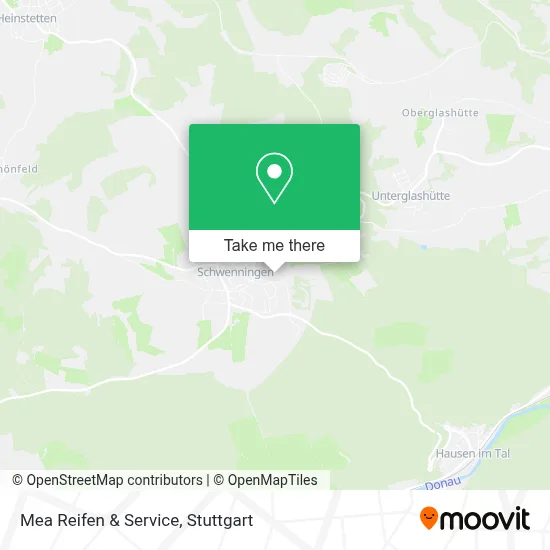 Mea Reifen & Service map