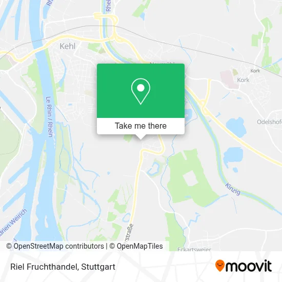 Riel Fruchthandel map