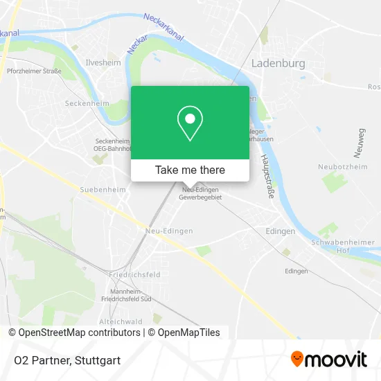 O2 Partner map