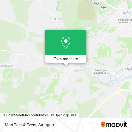 Mo's Tent & Event map