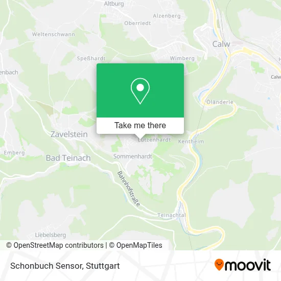 Schonbuch Sensor map
