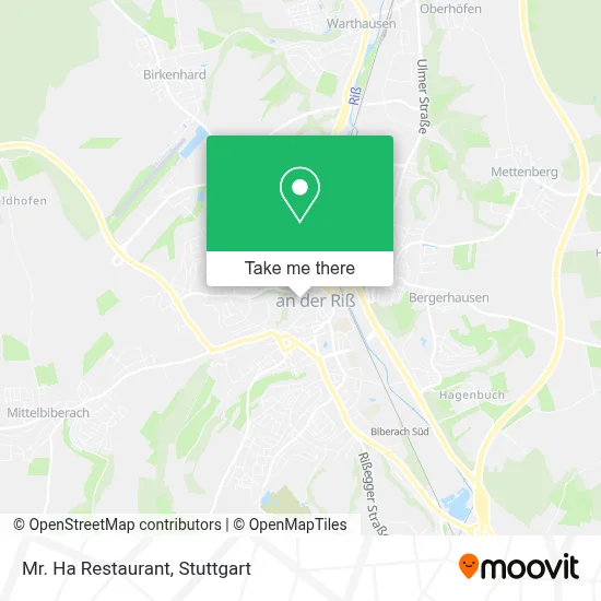 Mr. Ha Restaurant map