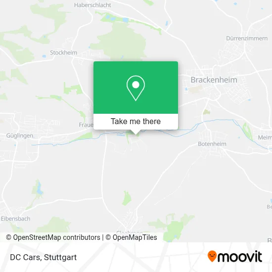Dc Cars map