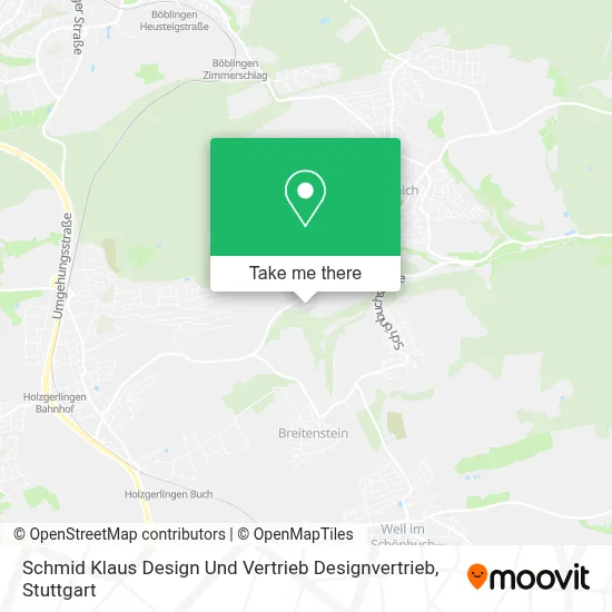 Schmid Klaus Design Und Vertrieb Designvertrieb map