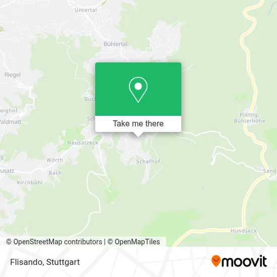 Flisando map