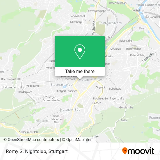 Romy S. Nightclub map
