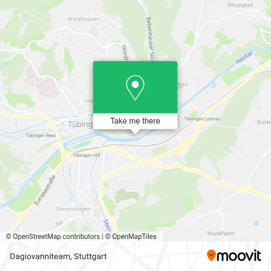 Dagiovanniteam map