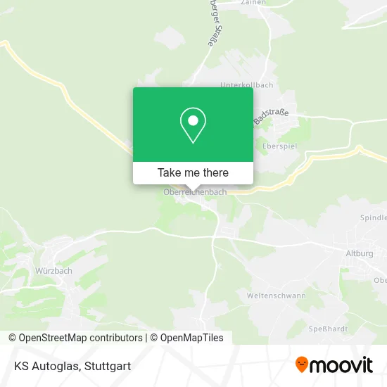 KS Autoglas map