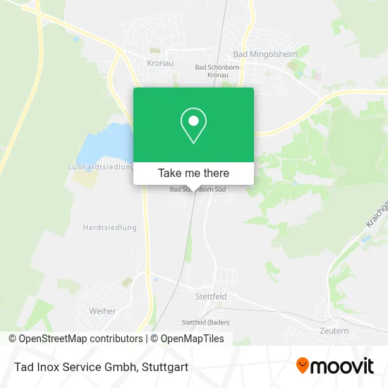 Tad Inox Service Gmbh map