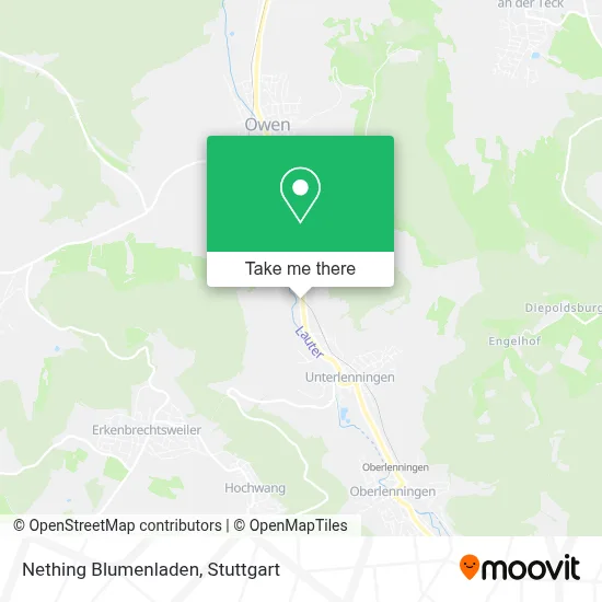Nething Blumenladen map