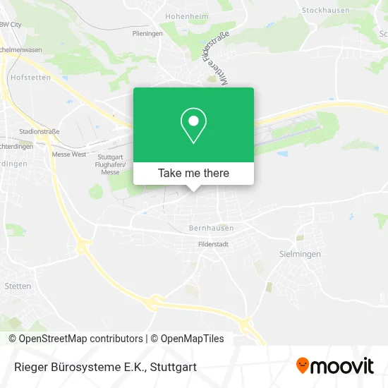 Rieger Bürosysteme E.K. map