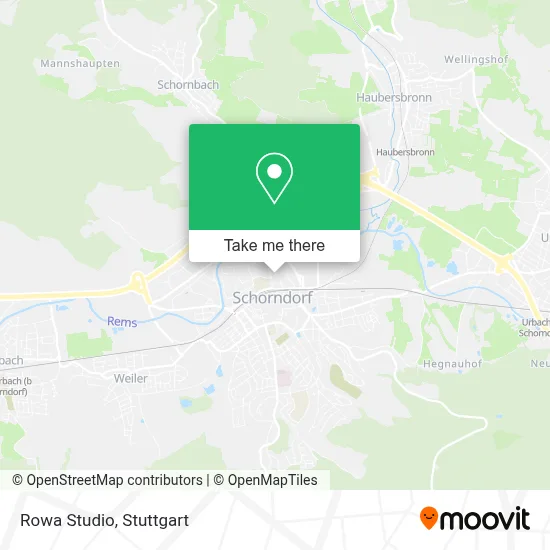 Rowa Studio map
