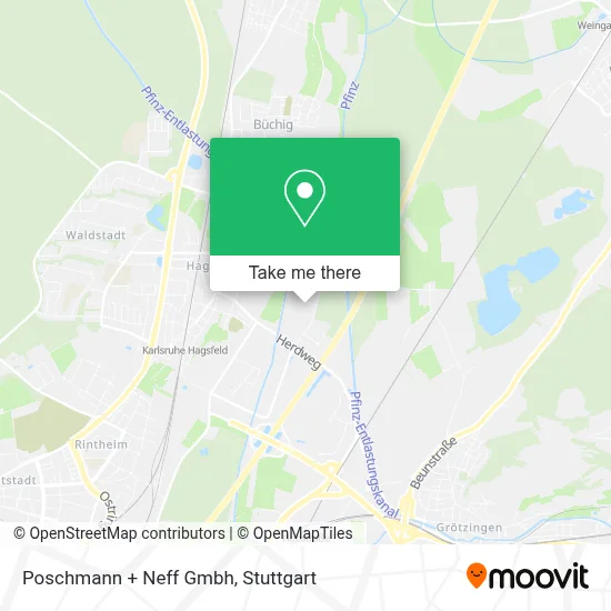 Poschmann + Neff Gmbh map