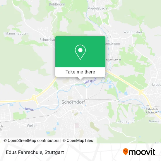 Edus Fahrschule map