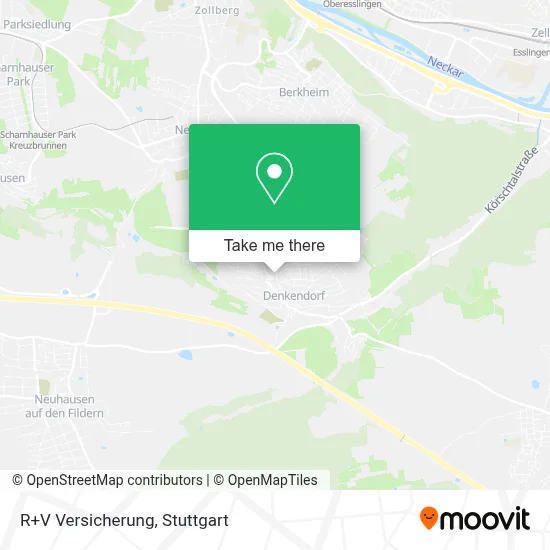 R+V Versicherung map