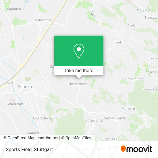 Sports Field map