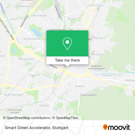 Smart Green Accelerator map