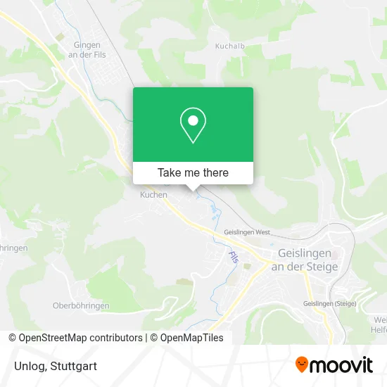 Unlog map