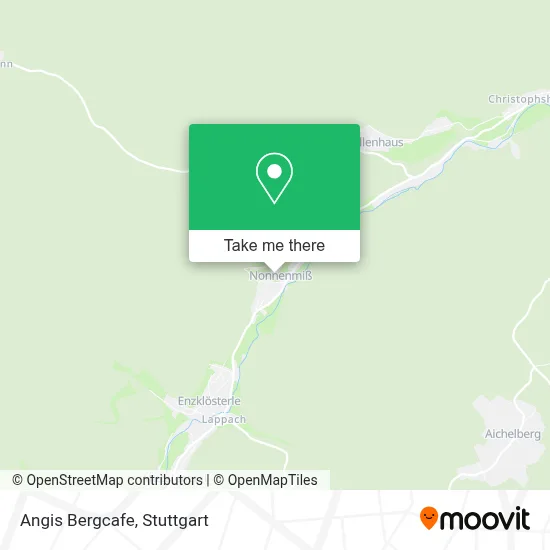 Angis Bergcafe map