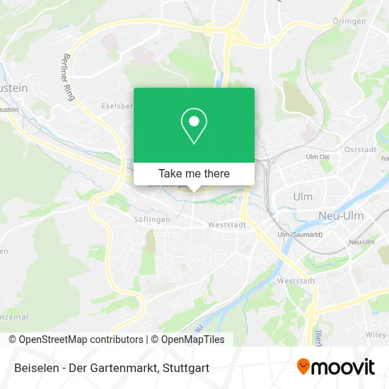 Beiselen - Der Gartenmarkt map
