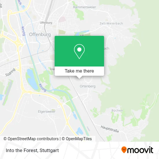 Into the Forest map