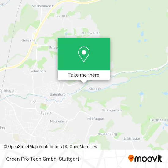 Green Pro Tech Gmbh map