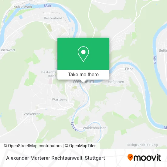 Alexander Marterer Rechtsanwalt map