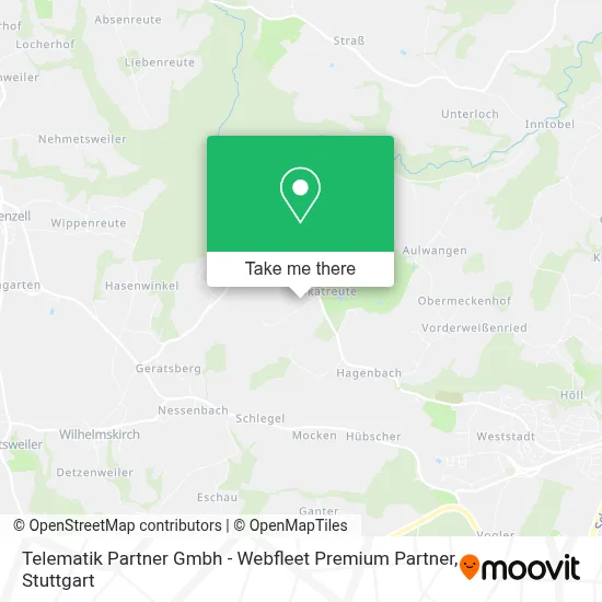 Telematik Partner Gmbh - Webfleet Premium Partner map