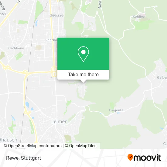 Rewe map