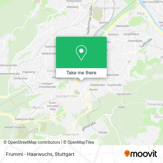 Frummi - Haarwuchs map