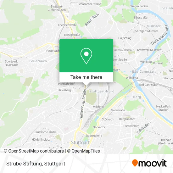 Strube Stiftung map