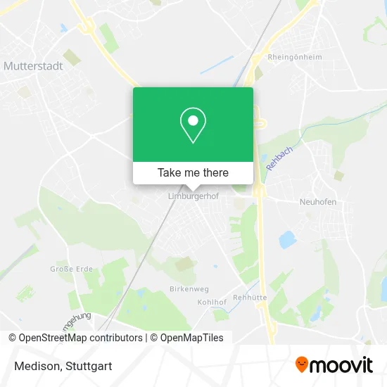 Medison map