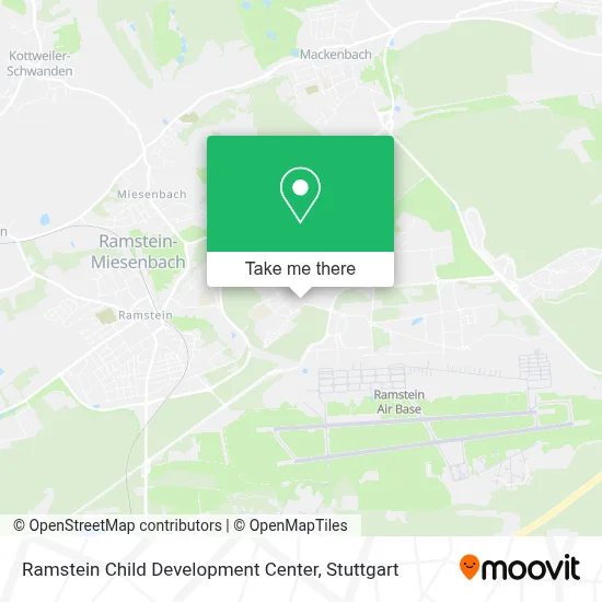 Ramstein Child Development Center map