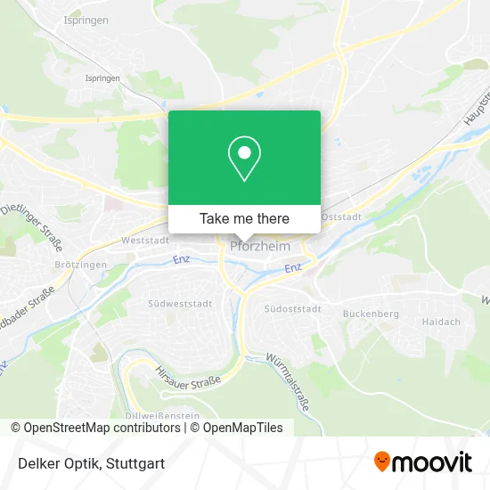 Delker Optik map