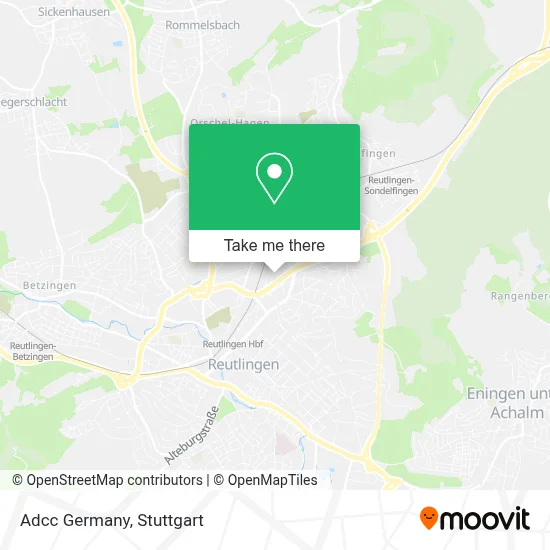 Adcc Germany map