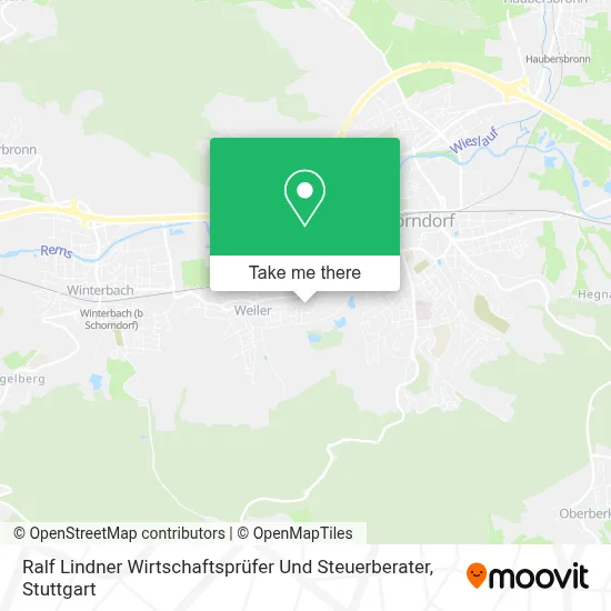 Ralf Lindner Wirtschaftsprüfer Und Steuerberater map