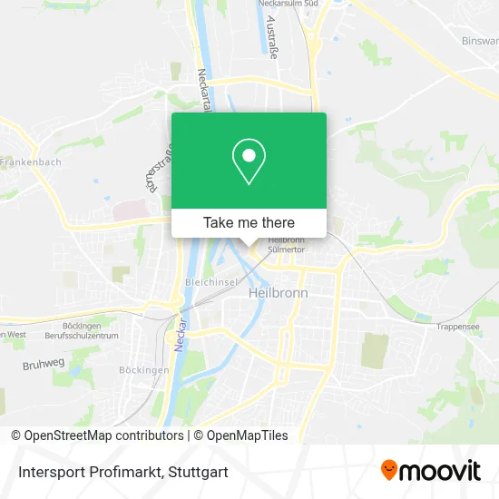 Intersport Profimarkt map