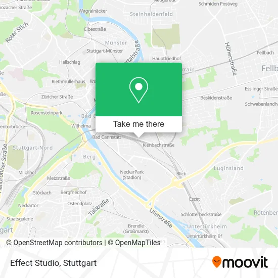 Effect Studio map
