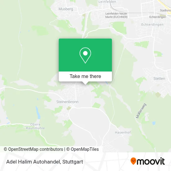 Adel Halim Autohandel map