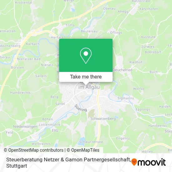 Steuerberatung Netzer & Gamon Partnergesellschaft map
