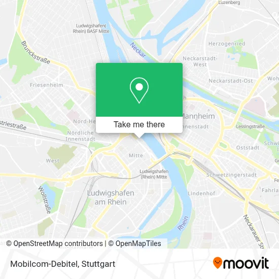 Mobilcom-Debitel map
