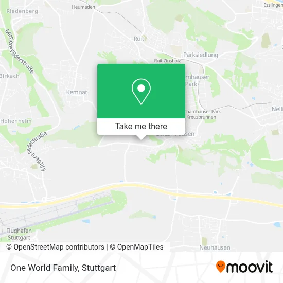 One World Family map